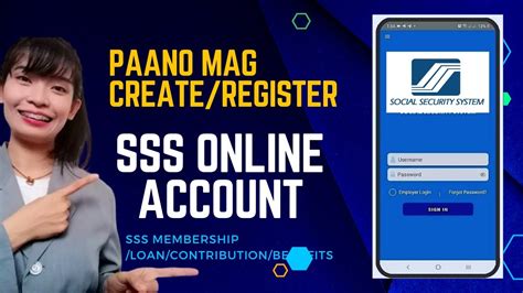 paano gumawa ng account sa sss|How to Create an Online SSS Account .